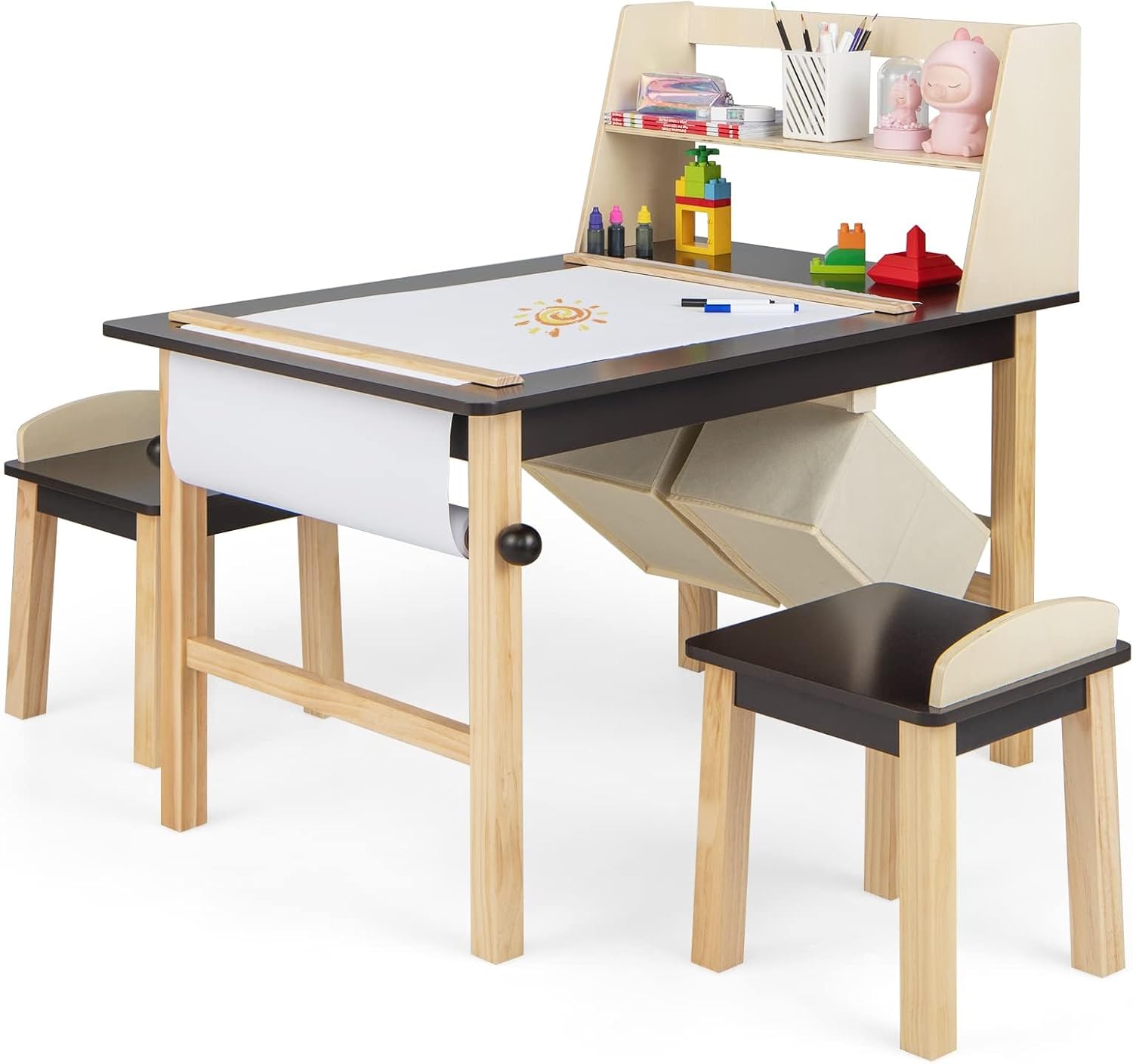 Art Craft Toddler - Juego de Mesa y Sillas de