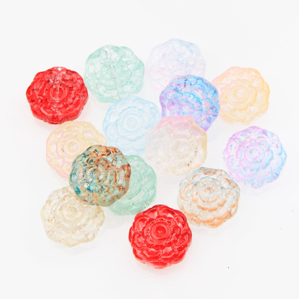 Art Craft Flower Making - 30 Uds. De cuentas de cristal