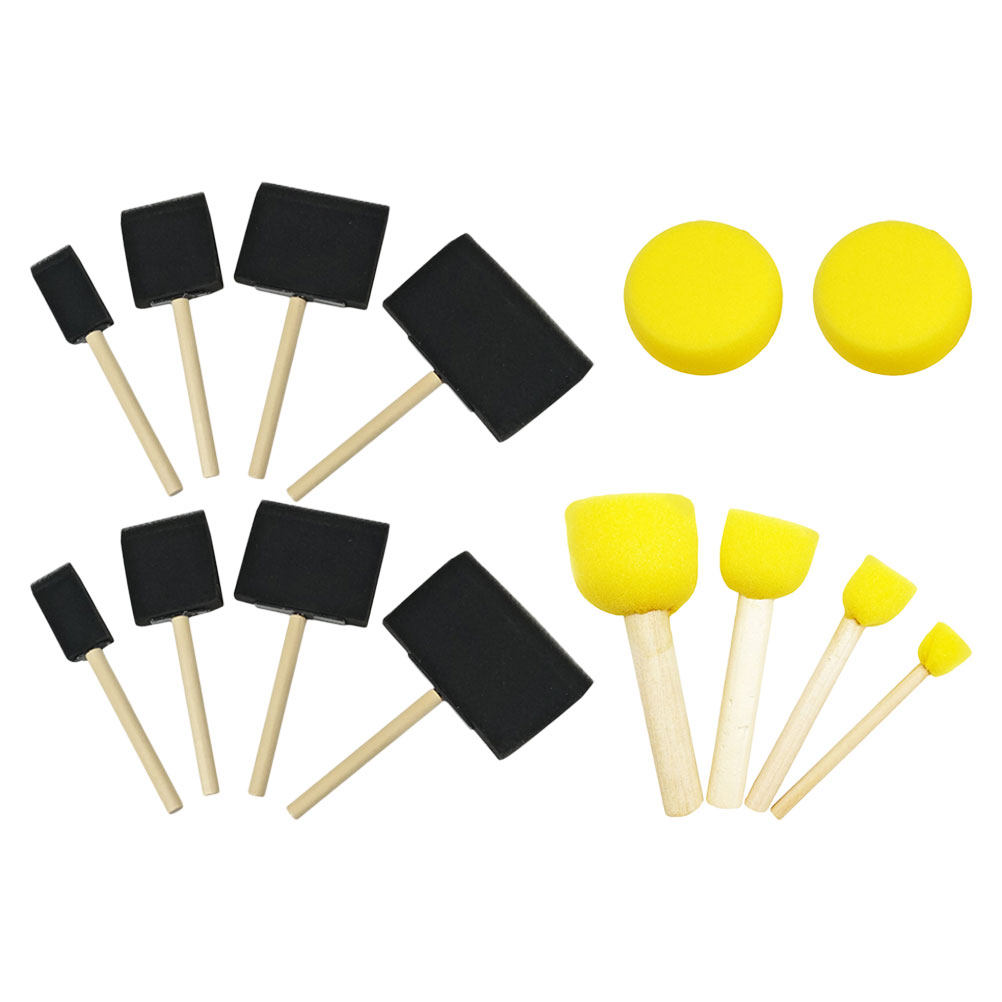 Art Craft New Year - 15 unidades de esponjas para pintar,