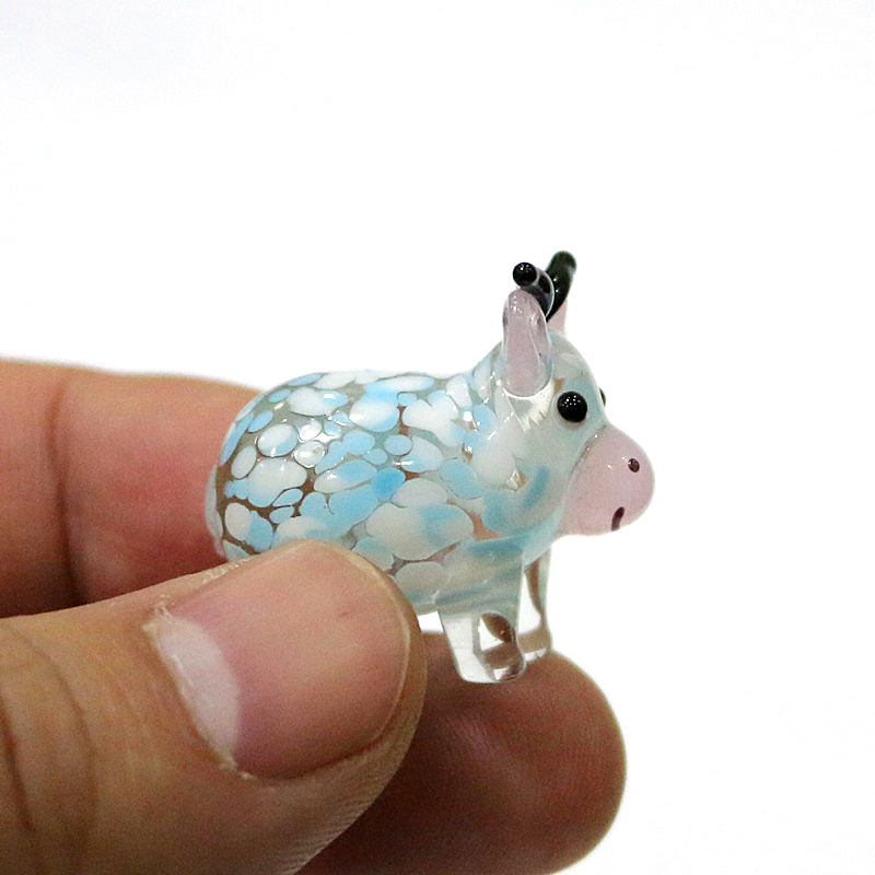 Art Craft New Year - Lindas Figuras de Toro de Cristal,