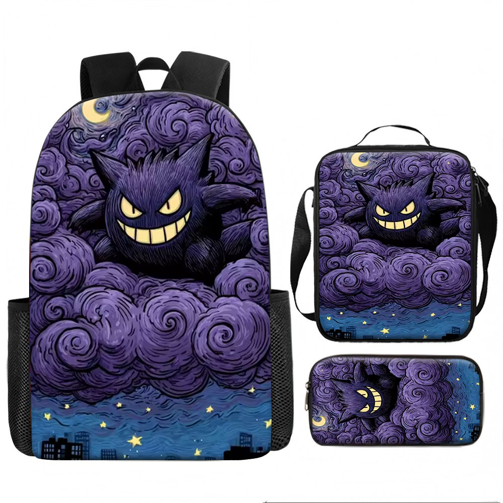 Art Portfolio Bag - Bolsa para niños, Pokémon, Gengar, juego