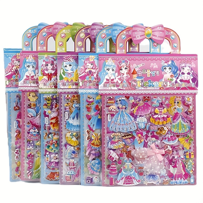 Art Craft Toddler - Almohadilla de pegatinas hinchadas para vestir