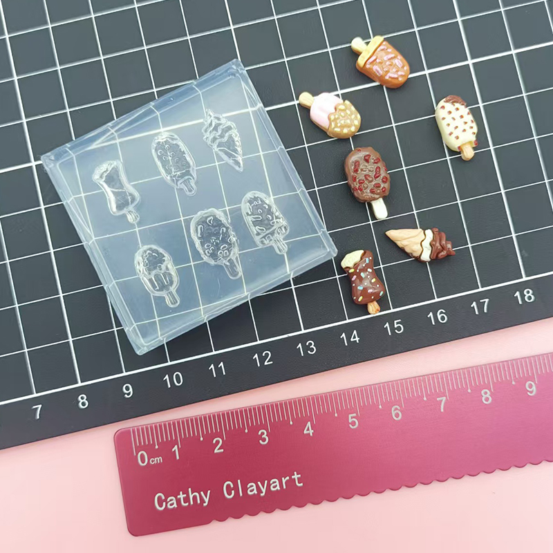 Mini molde de silicona para he - Art Craft Ice Cream reseña y precio