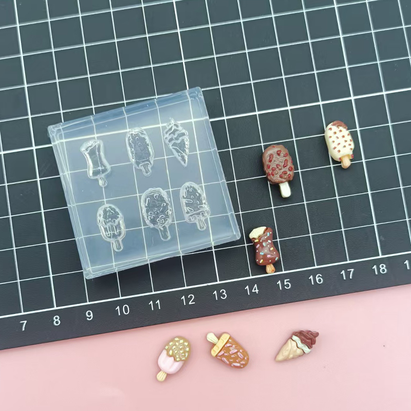 Mini molde de silicona para he - Art Craft Ice Cream reseña y precio