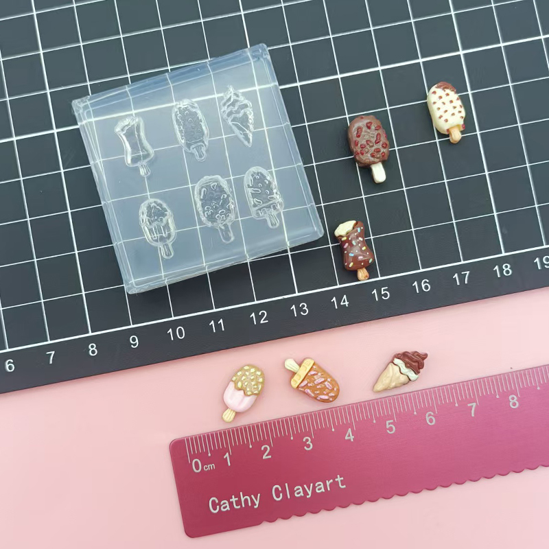 Mini molde de silicona para he - Art Craft Ice Cream reseña y precio