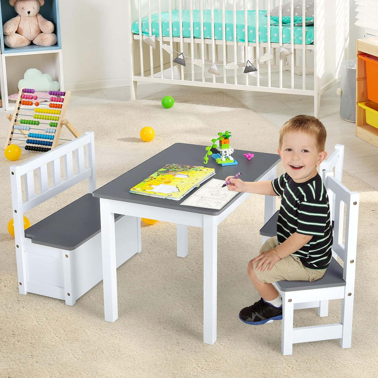 Juego de Mesa y Sillas de Made - Art Craft Toddler reseña y precio