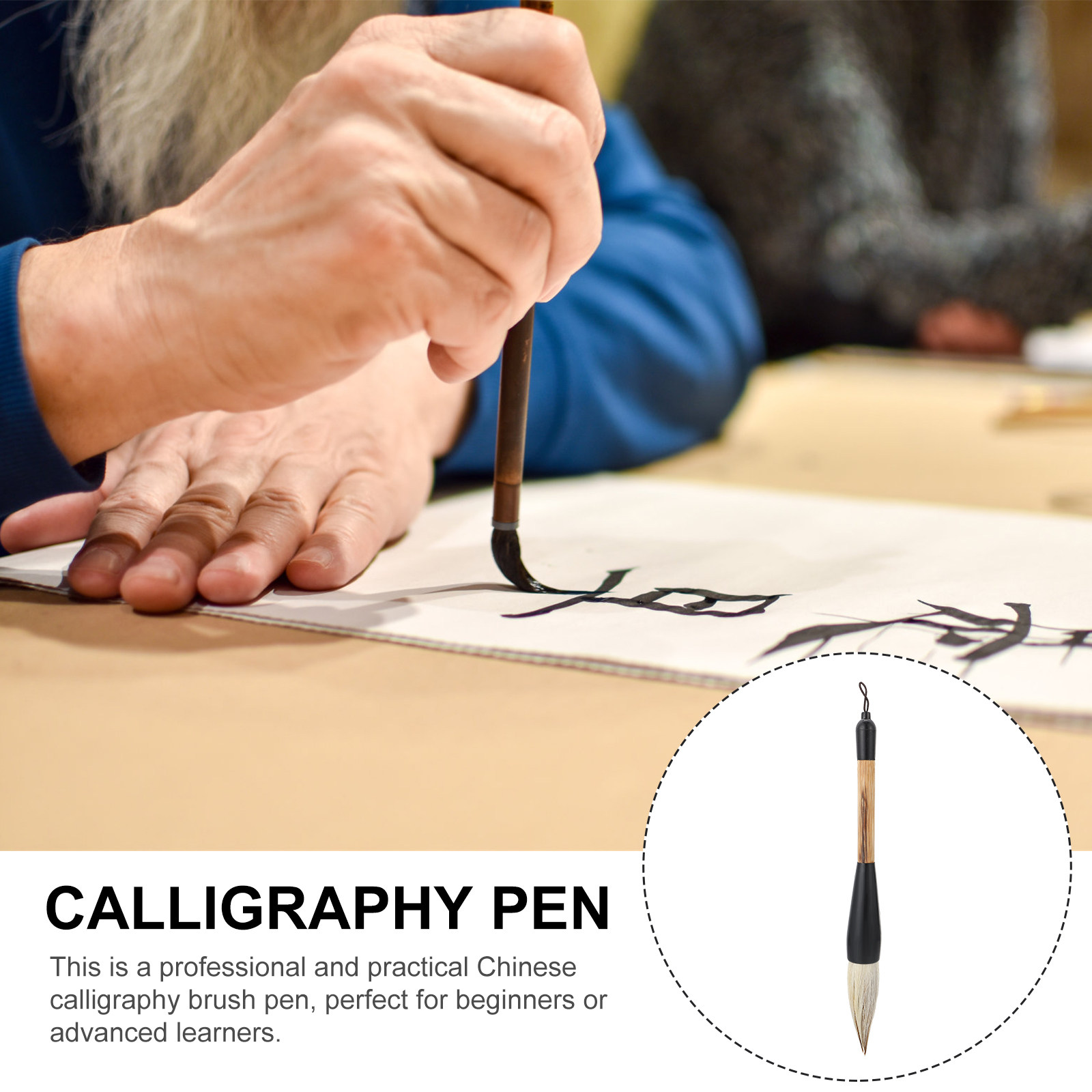 1 pincel grande de pelo de lob - Watercolor Brush Pen reseña y precio