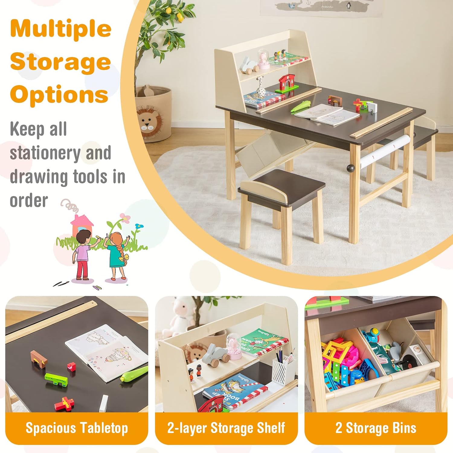 Juego de Mesa y Sillas de Arte - Art Craft Toddler reseña y precio