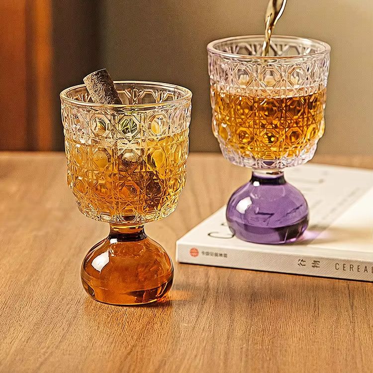 Copa de Vidrio con Diseño de G - Art Craft Glasses reseña y precio