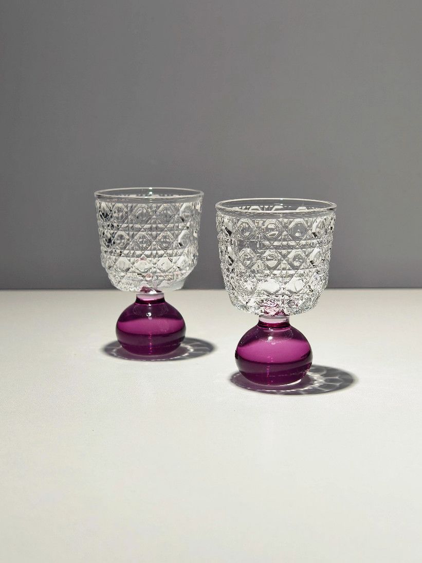 Copa de Vidrio con Diseño de G - Art Craft Glasses reseña y precio