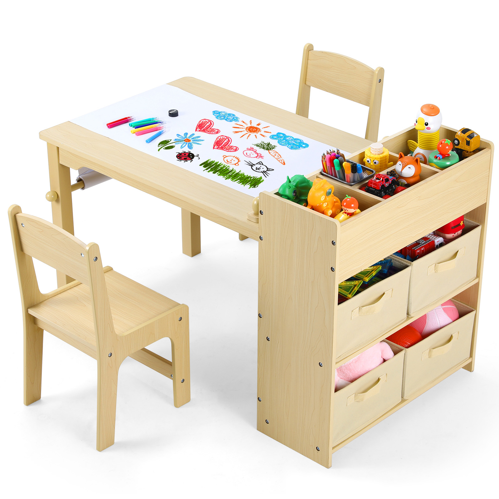 Mesa de Arte para Niños AOOU y - Art Craft Toddler reseña y precio