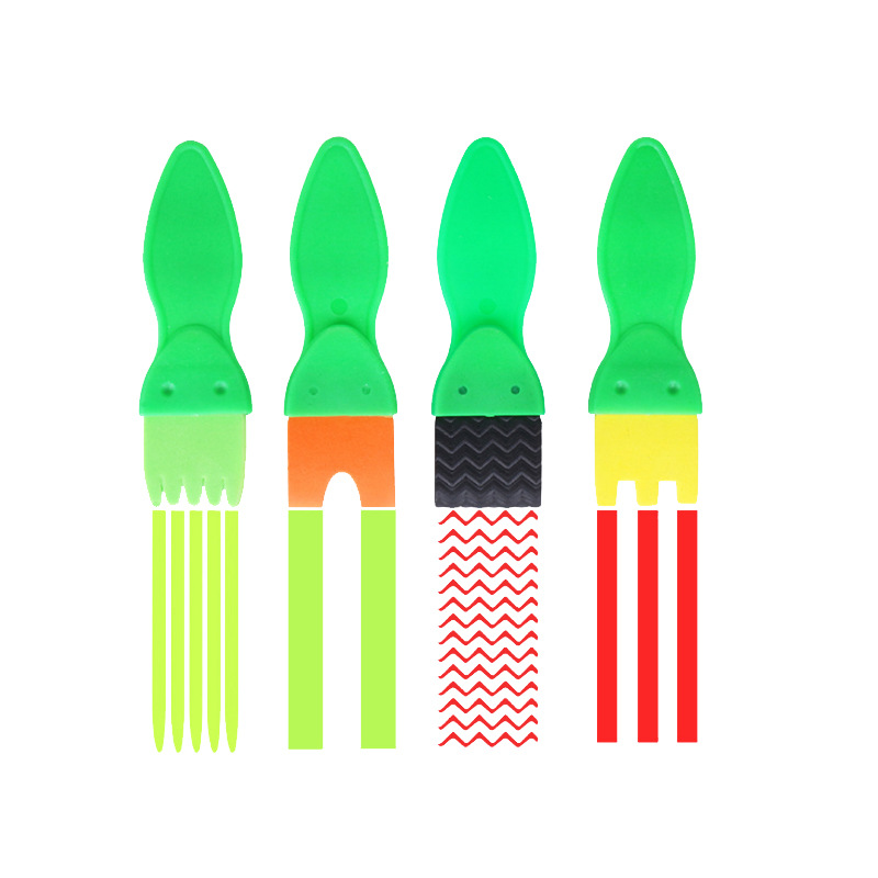 Kits de pinceles de esponja pa - Art Craft Toddler reseña y precio