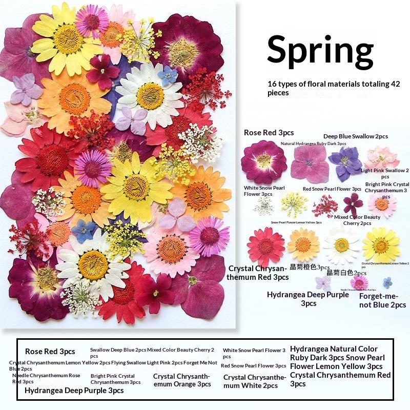 Flores secas, flores naturales - Art Craft Flower Making reseña y precio