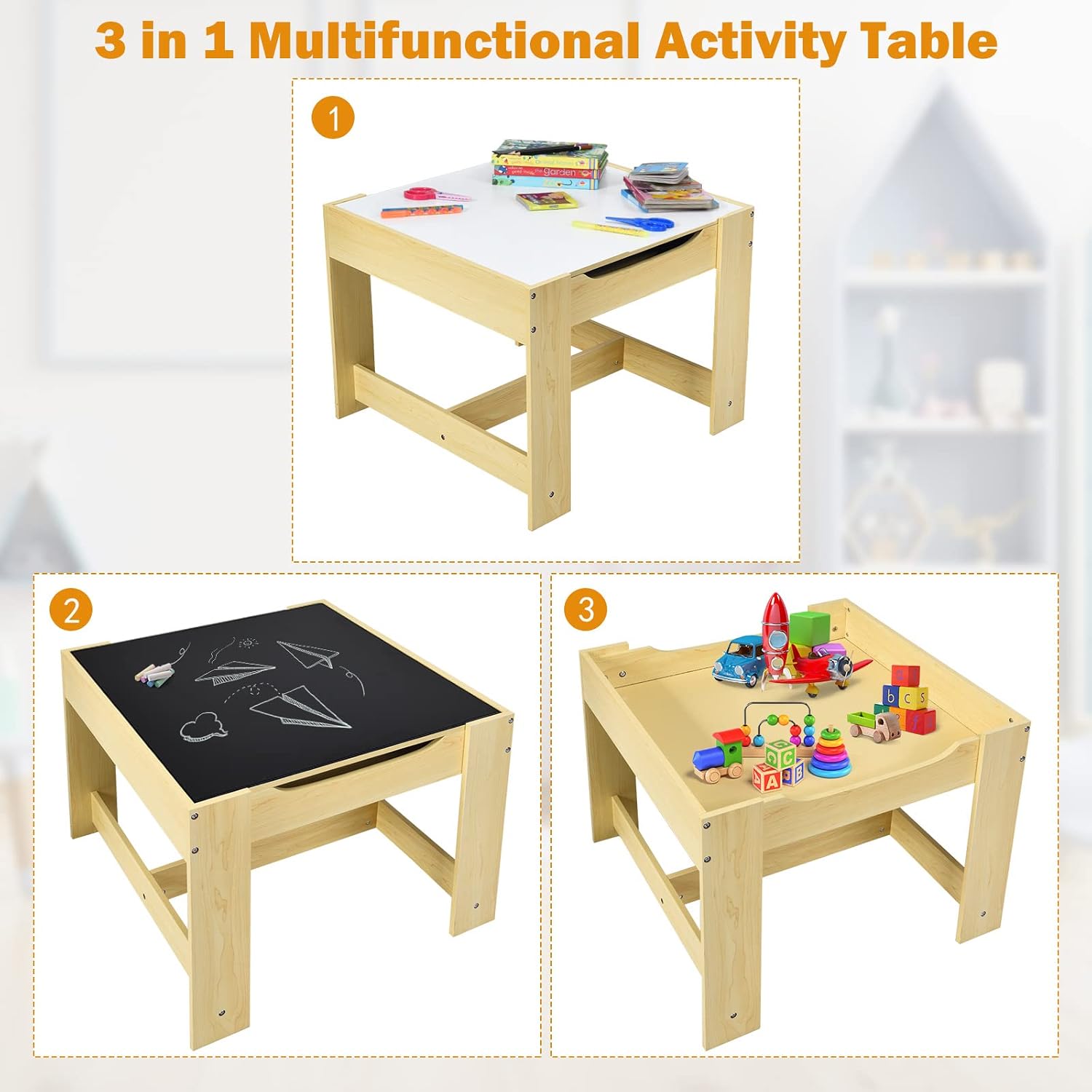Juego de Mesa y Sillas para Ni - Art Craft Toddler reseña y precio