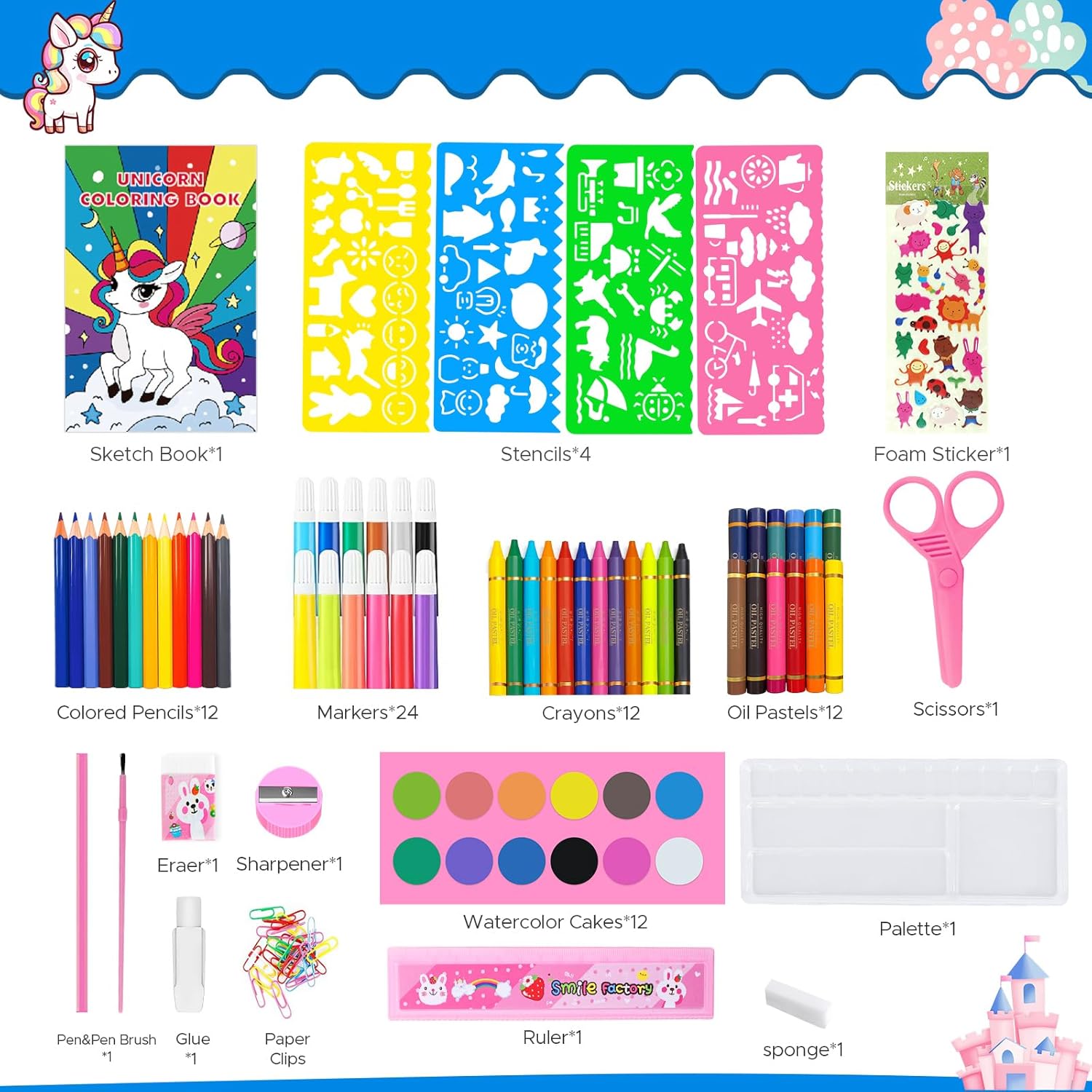 Juego de libros para colorear  - Watercolor Brush Pen reseña y precio