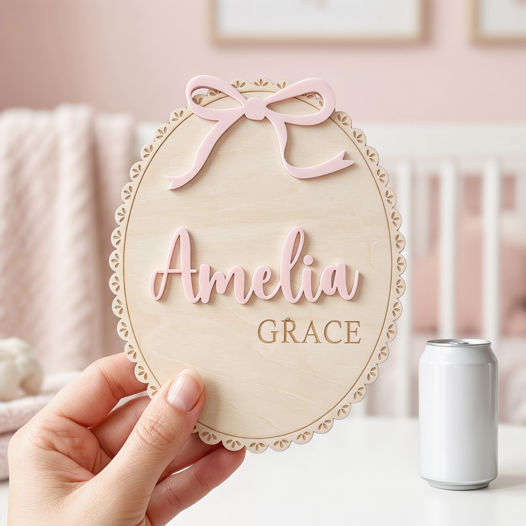 1 Pieza Placa de Madera Person - Art Craft Party reseña y precio