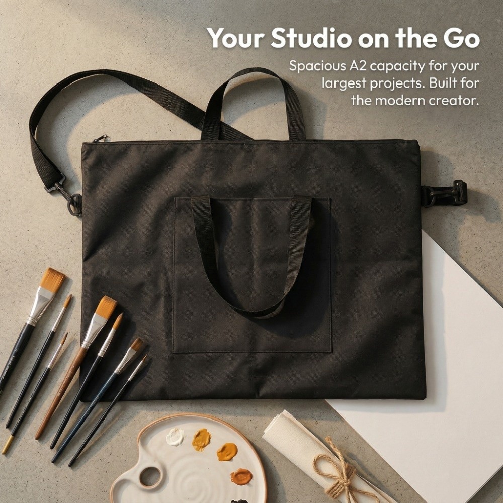 Bolsa Portafolio de Lona Oxfor - Art Portfolio Bag reseña y precio