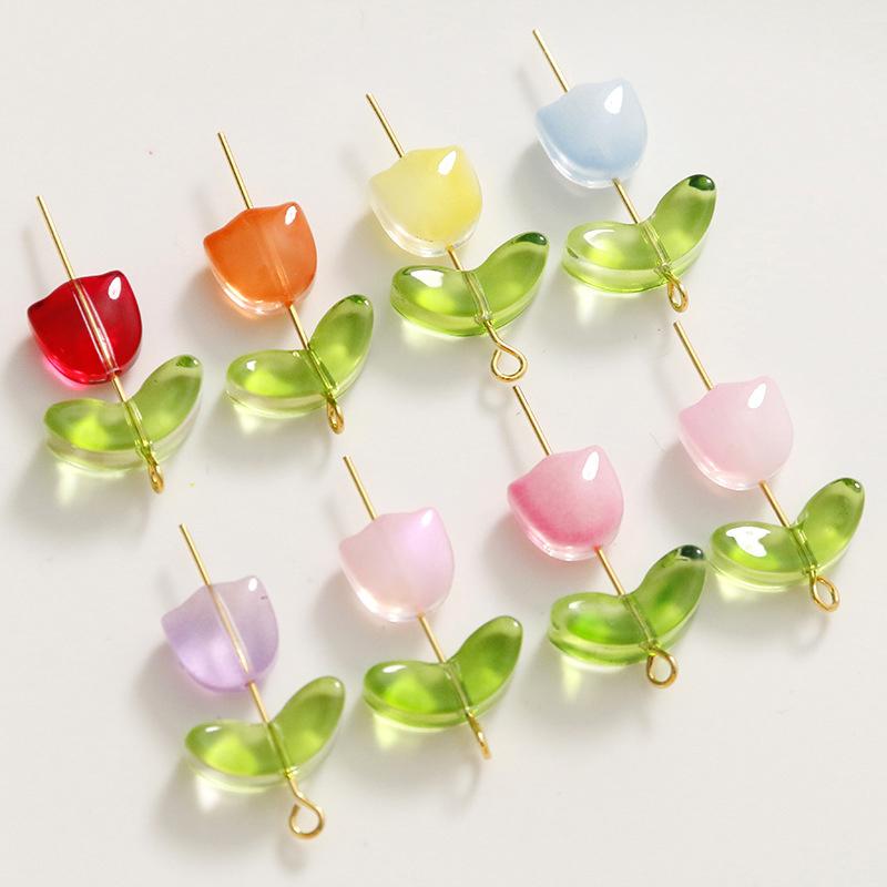 Cuentas de Vidrio Multicolor p - Art Craft Flower Making reseña y precio