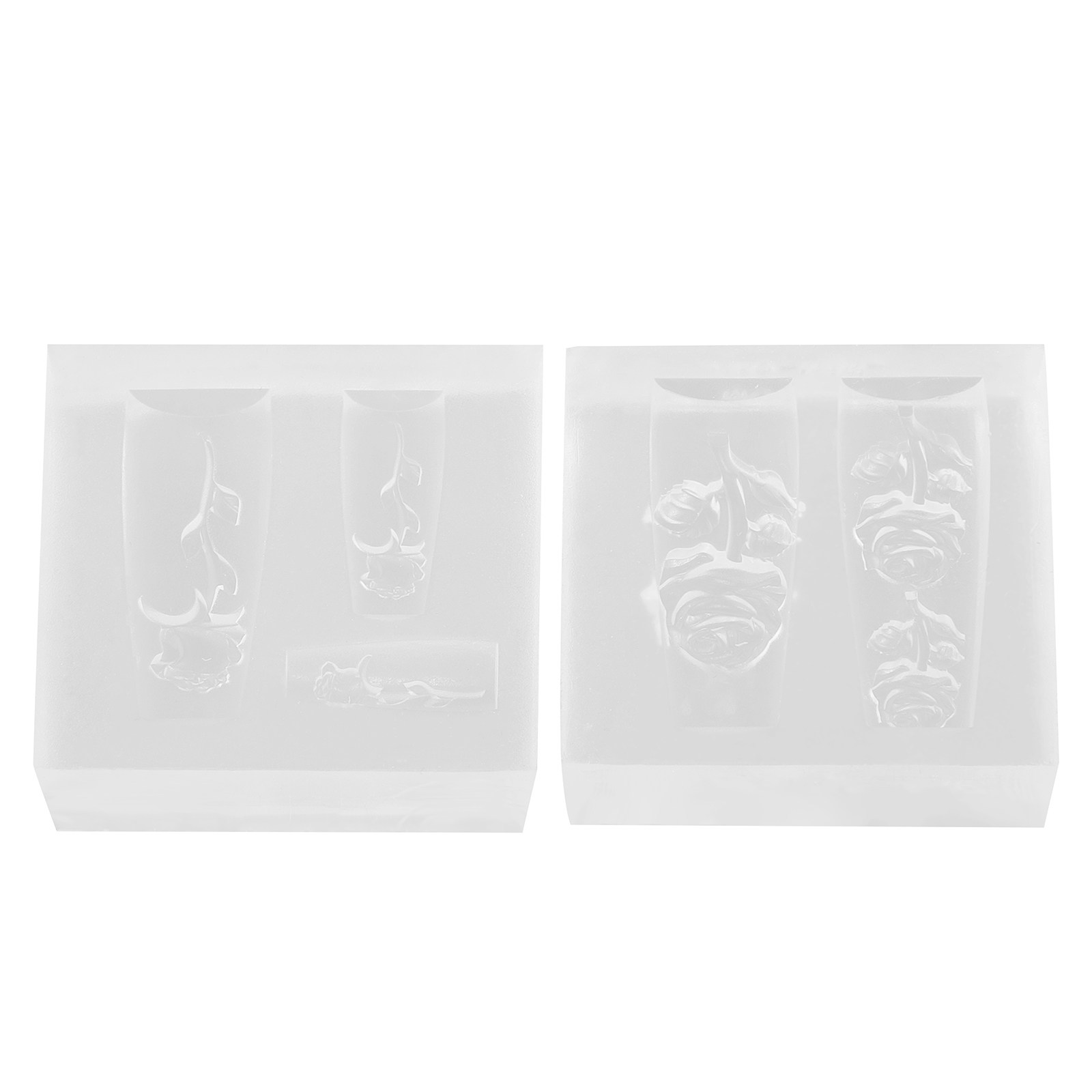 2 piezas de molde de silicona  - Art Craft Flower Making reseña y precio