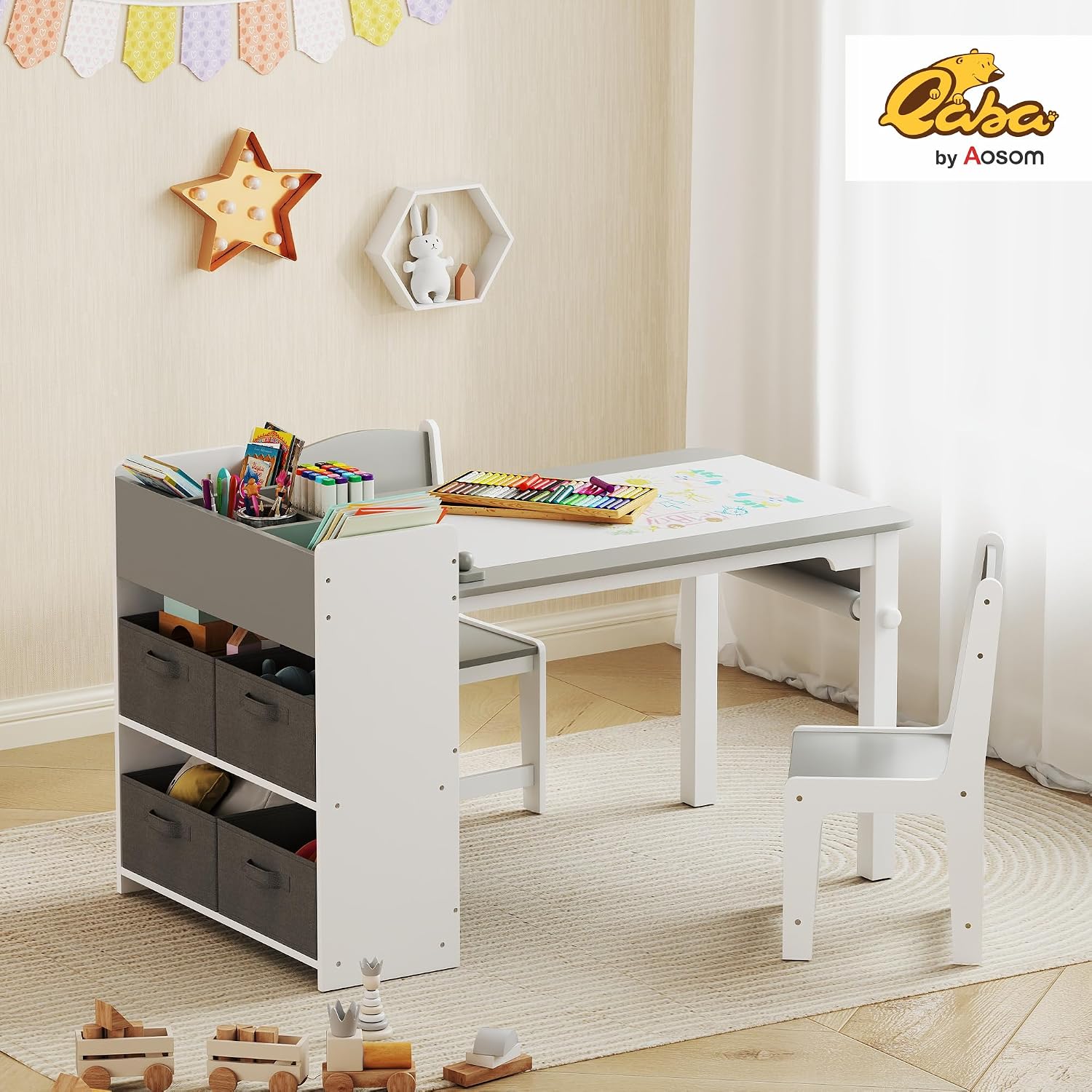 Mesa de Arte y Silla con Cabal - Art Craft Toddler reseña y precio