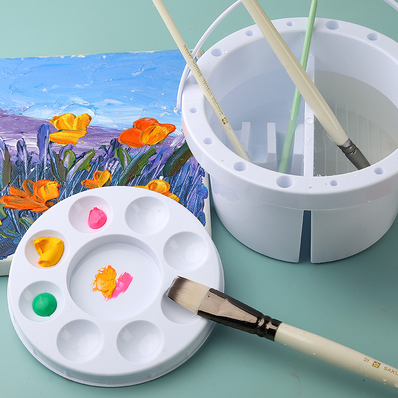 Cubo para lavadora de pinceles - Watercolor Brush Pen reseña y precio
