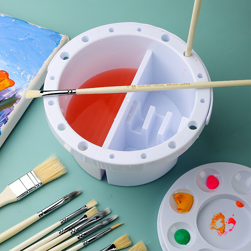 Cubo para lavadora de pinceles - Watercolor Brush Pen reseña y precio