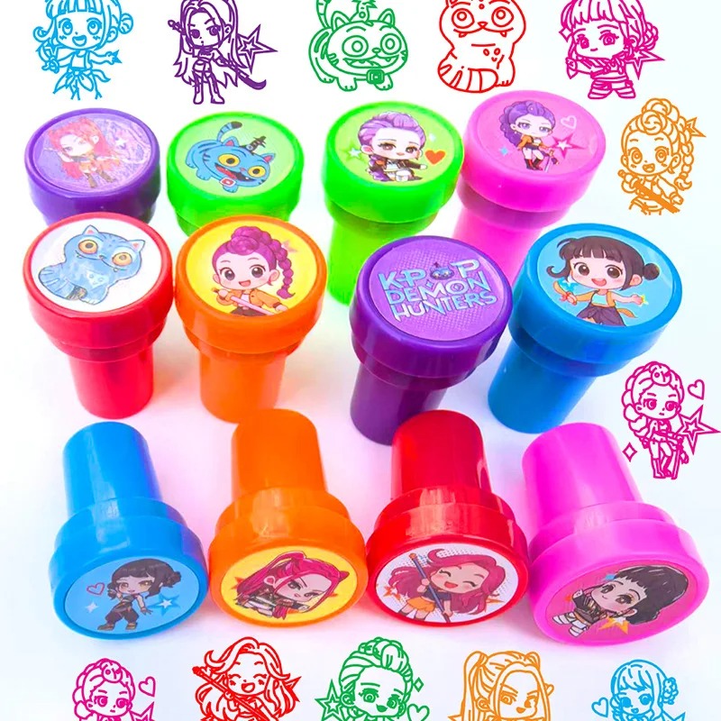 Set de 12 Sellos de Anime del  - Art Craft Party reseña y precio