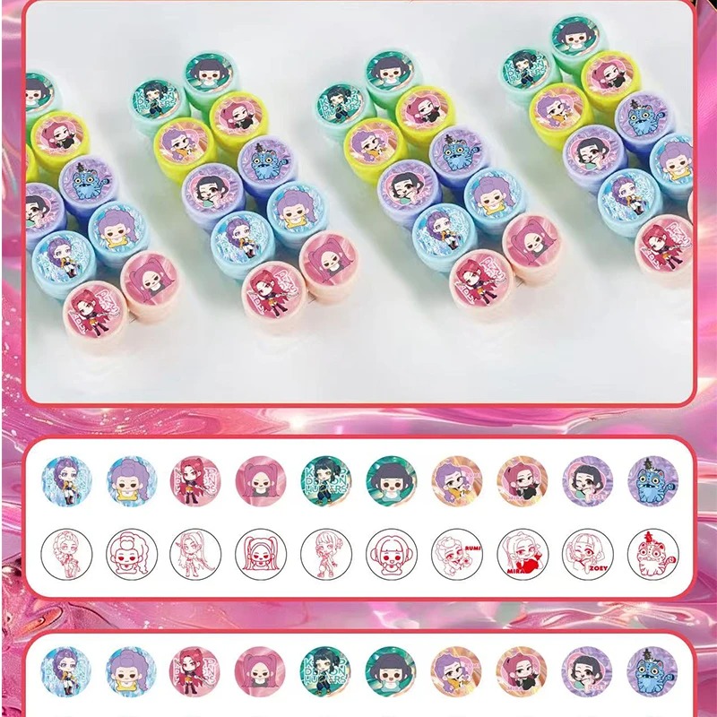 Set de 12 Sellos de Anime del  - Art Craft Party reseña y precio